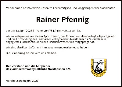 Nachruf R.Pfennig